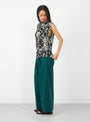 Kaoma Top in Cream by Rachel Comey at Couverture & The Garbstore
Model Side View