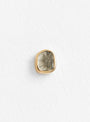 Grey Diamond Slice Single Earring by Celine Daoust at Couverture & The Garbstore 
Front View