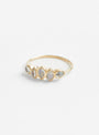 Moon Stone Ring Multi by Celine Daoust at Couverture & The Garbstore
Front View