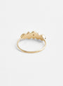 Moon Stone Ring Multi by Celine Daoust at Couverture & The Garbstore
Back View