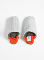 Seersucker stripes × Cotton linen by Merippa at Couverture & The Garbstore
Top