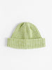Cotton & Linen Beanie Green by Sublime at Couverture & The Garbstore
Front