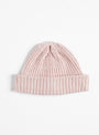 Cotton & Linen Beanie Pink by Sublime at Couverture & The Garbstore
Front