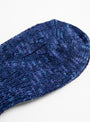 Slub Low Guage Rib Socks Indigo by Mauna Kea at Couverture & The Garbstore
Close-up