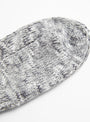 Slub Low Guage Rib Socks Heather Grey by Mauna Kea at Couverture & The Garbstore
Close-up