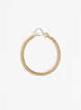 Small Hook Chain Bracelet Gold by Beatriz Palacios at Couverture & The Garbstore 
Front 