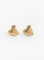 Mini Heart Studs Gold by Annika Inez at Couverture & The Garbstore 
Front 