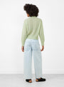 Replacment Jean Indigo by YMC at Couverture & The Garbstore Model Back