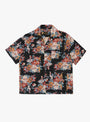 Silk Rayon Champetre Maria Wrangle Aloha Collar Black by Kapital at Couverture & The Garbstore Main