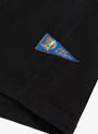 Dense Jersey Butterfly Concho Pocket Tee Black by Kapital at Couverture & The Garbstore Side Label