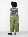Deadbeat Trouser Green by YMC at Couverture & The Garbstore Model Back