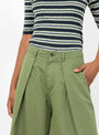 Deadbeat Trouser Green by YMC at Couverture & The Garbstore Model Detail