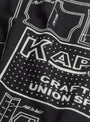 Barbie Pattern Bandana Black by Kapital at Couverture & The Garbstore Close Up
