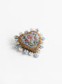 Heritage Hearth Brooch by Trovelore at Couverture & The Garbstore 
Side 