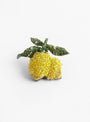 Amalfi Lemons Brooch by Trovelore at Couverture & The Gabstore 
Front 
