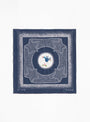 Fastcolour Selvedge Bandana Navy Magpie Embroidery by Kapital at Couverture & The Garbstore Main