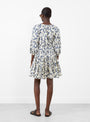 Messina Top in Alina Floral Cream from Apiece Apart at Couverture & The Garbstore model back