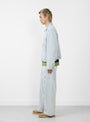 Displaced Seam Jean Indigo by YMC at Couverture & The Garbstore Model side 