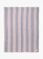 The Martel Throw in Navy Mix from Maison Figo at Couverture & The Garbstore 
Front 