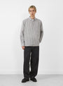 Big Boy Pants Silver Black by Polar Skate Co. at Couverture & The Garbstore 
Model 