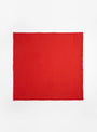 Whit Scarf Melograno Red from Baserange at Couverture & The Garbstore flat