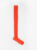 Overknee Socks Chiral Red from Baserange at Couverture & The Garbstore 
Front