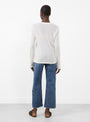 Long Sleeve Tee Undyed from Baserange at Couverture & The Garbstore 
Model back 