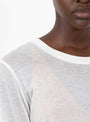 Long Sleeve Tee Undyed from Baserange at Couverture & The Garbstore 
Model detail 