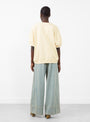 Football Sweatshirt Meringue from Rachel Comey at Couverture & The Garbstore 
Model back