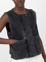 Vestio Top Black from Rachel Comey at Couverture & The Garbstore Model Detail 