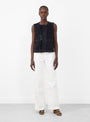 Vestio Top Black from Rachel Comey at Couverture & The Garbstore Model Front 