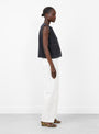Vestio Top Black from Rachel Comey at Couverture & The Garbstore Model Side 