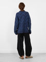 Flat Knitted Jumper Flat Navy from Henrik Vibskov at Couverture & The Garbstore back