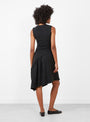 Alttitude Dress Jersey Black from Henrik Vibskov at Couverture & The Garbstore 
Model back 