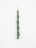 Laurel Twisted Candle from Wax Atelier at Couverture & The Garbstore 
Front 
