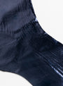 One Ribbed Laminated Socks from Maria La Rosa at Couverture & The Garbstore detail 