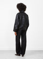 Gamma Leather Jacket Black from Soeur at Couverture & The Garbstore, Model back
