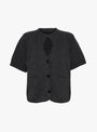 Cut Out Knit Top Anthracite from Cordera at Couverture & The Garbstore 