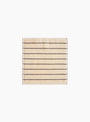 Naram Wash Cloth Cream from Bongusta at Couverture & The Garbstore front 