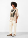 Horse T-Shirt Pink from Anntian at Couverture & The Garbstore 
Model, Side