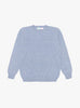 Seamless Lambswool Crew Sky from TDR at Couverture & The Garbstore, Front 