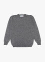Seamless Lambswool Crew Fog from TDR at Couverture & The Garbstore 
Front 