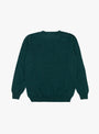 Seamless Lambswool Crew Petrol from TDR at Couverture & The Garbstore back