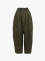 Vernon Trousers Khaki from Seour at Couverture & The Garbstore 
Front 