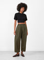 Rib Short Sleeve Jersey from TOGA PULLA in Black from Couverture & The Garbstore
model front 