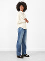 Viscose Twill Shirt Off White from TOGA PULLA at Couverture & The Garbstore model side 