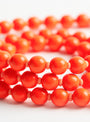 Phone Necklace Neon Orange by Ina Seifart at Couverture & The Garbstore Close Up