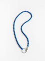 Key Chain Long Blue by Ina Seifart at Couverture & The Garbstore Main