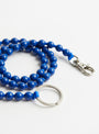 Key Chain Long Blue by Ina Seifart at Couverture & The Garbstore Fastener