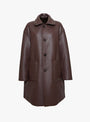 Easton Coat Dark Roast from Bellerose at Couverture & The Garbstore